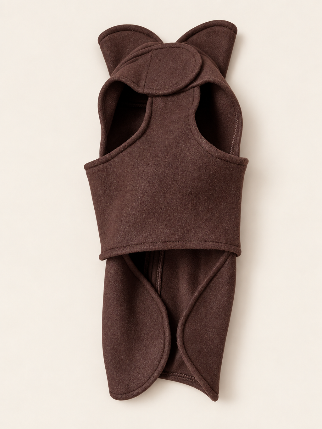 Fleecemantel Emil Dunkelbraun